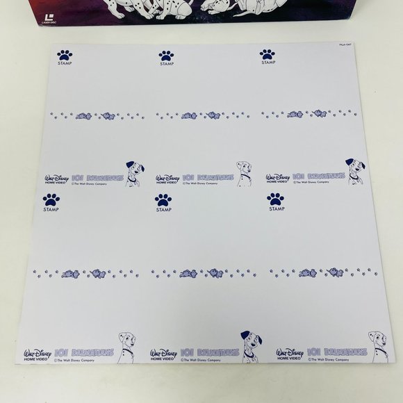 Disney Laserdisc One Hundred and One Dalmatians 101 PILA-1347 OBI Japanese - Picture 4 of 8